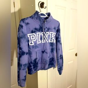 PINK Quarter Zip Sweater